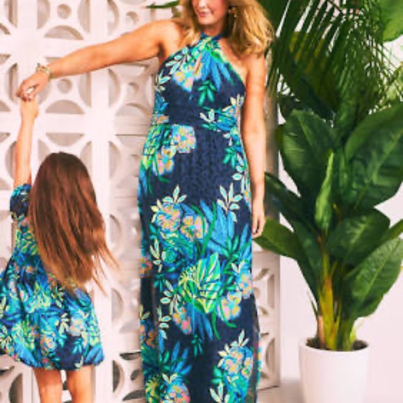 Lilly Pulitzer Orla Maxi Dress Medium Size - Picture 2 of 4